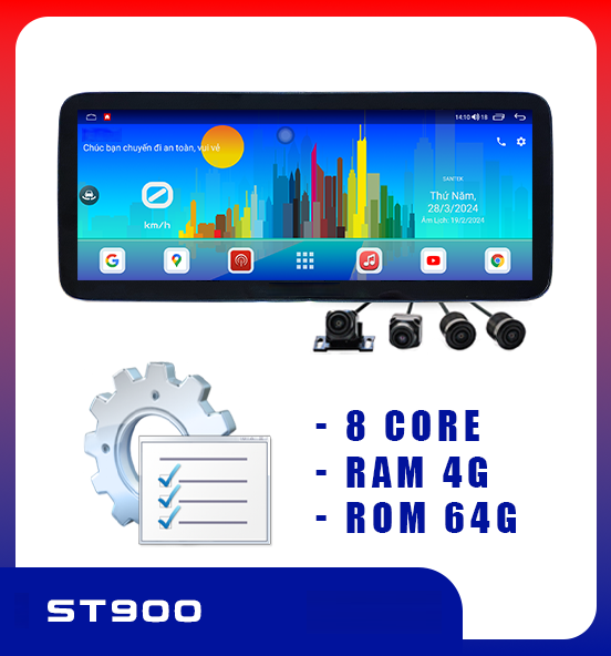Màn Android ST900
